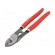 Pliers | cutting | Pliers len: 240mm | Cut: without chamfer | 8mm2 image 1