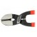 Pliers | cutting | blackened tool,plastic handle | CoBolt® paveikslėlis 4