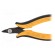 Pliers | cutting,miniature,curved | 132mm | with small chamfer image 3