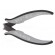 Pliers | cutting,miniature,curved | ESD | 138mm | with small chamfer image 2