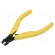 Pliers | oblique,cutting | ESD | blackened tool | Pliers len: 110mm image 1