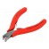 Pliers | end,cutting | handles with plastic grips | 115mm image 1