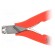 Pliers | end,cutting | handles with plastic grips | 115mm image 2