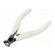 Pliers | end,cutting,oblique | ESD | polished head | 108mm image 1
