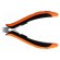 Pliers | side | ESD | two-component handle grips | Pliers len: 120mm image 2