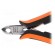 Pliers | side | ESD | two-component handle grips | Pliers len: 130mm image 3