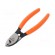 Pliers | side,cutting | forged,PVC coated handles | industrial image 1