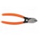 Pliers | side,cutting | forged,PVC coated handles | industrial image 9