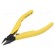 Pliers | side,cutting | ESD | blackened tool | H: 1.2mm image 1