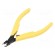 Pliers | side,cutting | ESD | blackened tool | H: 3.2mm | 114mm image 1