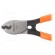 Pliers | side,cutting | forged,PVC coated handles image 3