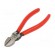 Pliers | side,cutting | handles with plastic grips | 140mm image 1