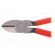 Pliers | side,cutting | plastic handle | Pliers len: 180mm image 2