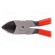 Pliers | side,cutting | plastic handle | Pliers len: 180mm image 3