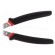 Pliers | side,cutting | handles with plastic grips,return spring image 2
