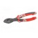 Pliers | side,cutting | high leverage | 180mm | with side face image 6