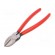 Pliers | side,cutting | plastic handle | Pliers len: 180mm image 1