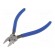 Pliers | side,cutting | PVC coated handles | 155mm image 1