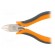 Pliers | side,cutting,miniature | anti-slip handles,satin | 110mm image 4
