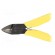 Pliers | side,cutting,precision | ESD | oval head,blackened tool paveikslėlis 2