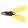 Pliers | side,cutting,precision | ESD | oval head,blackened tool paveikslėlis 4