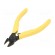 Pliers | side,cutting,precision | ESD | oval head,blackened tool image 1