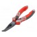 Pliers | curved,telephone | 170mm | Cut: with side face paveikslėlis 1