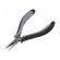 Pliers | straight,half-rounded nose | ESD | 130mm image 1
