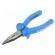 Pliers | half-rounded nose | 140mm | 506/4G | Cut: with side face image 1