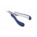 Pliers | half-rounded nose | 145mm фото 7