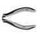 Pliers | half-rounded nose | ESD | 130mm image 4
