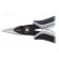 Pliers | half-rounded nose | ESD | 130mm | Conform to: DIN/ISO 9655 image 2