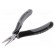 Pliers | half-rounded nose | ESD | Pliers len: 115mm image 1