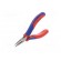 Pliers | half-rounded nose | Pliers len: 115mm фото 6