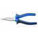 Pliers | half-rounded nose,elongated | 140mm | 506/1BI image 1