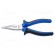 Pliers | half-rounded nose,elongated | 140mm | 506/1BI image 2