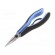 Pliers | half-rounded nose,elongated | ESD | B: 32mm | C: 9mm | D: 6mm image 1
