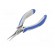 Pliers | half-rounded nose,elongated | ESD | B: 33mm | C: 10mm | D: 6.4mm paveikslėlis 6