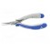 Pliers | half-rounded nose,elongated | ESD | B: 33mm | C: 10mm | D: 6.4mm paveikslėlis 7