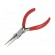 Pliers | half-rounded nose,elongated | Pliers len: 140mm фото 1