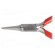 Pliers | half-rounded nose,elongated | Pliers len: 140mm фото 5
