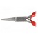 Pliers | half-rounded nose,elongated | Pliers len: 140mm фото 2