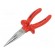 Pliers | insulated,half-rounded nose | 170mm | 508/1VDEDP image 1