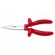 Pliers | insulated,half-rounded nose | 170mm | 508/1VDEDP image 2