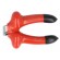 Pliers | insulated,half-rounded nose,universal | 200mm image 2