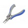 Pliers | miniature,half-rounded nose | 128mm фото 1