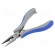 Pliers | miniature,half-rounded nose | 138mm image 1