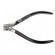 Pliers | straight,precision,half-rounded nose | 150mm image 2