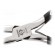 Pliers | straight,precision,half-rounded nose | 150mm image 3