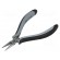 Pliers | straight,half-rounded nose,smooth gripping surfaces image 1